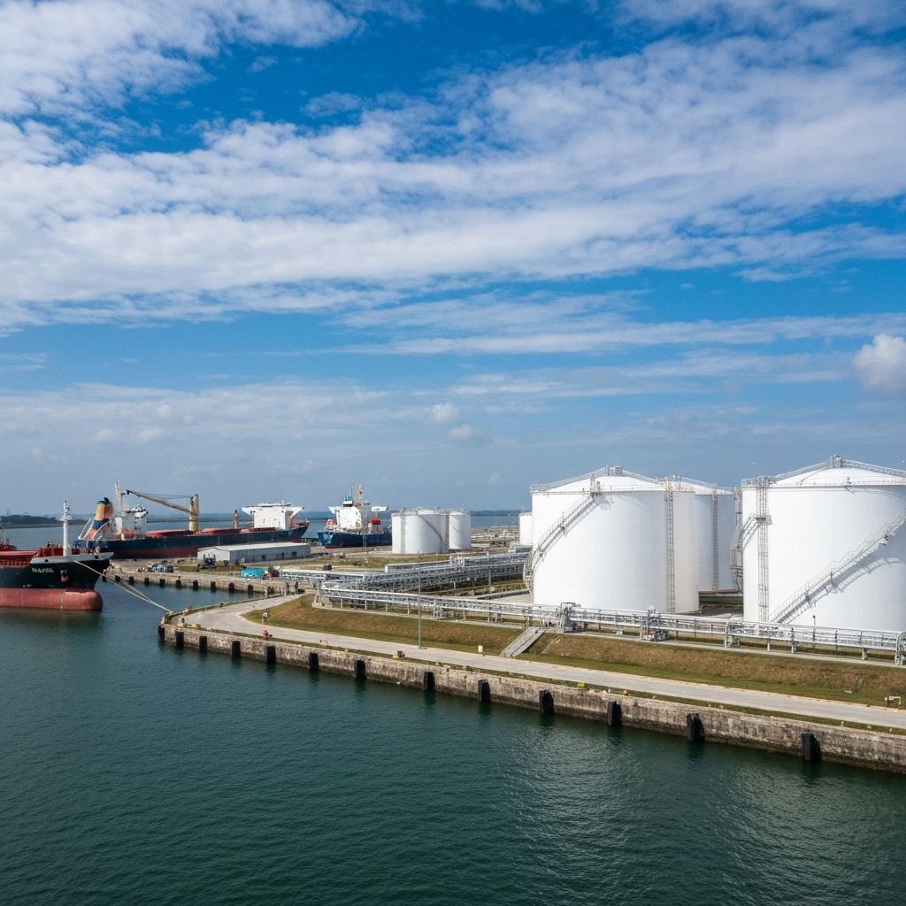 Fuel terminal background